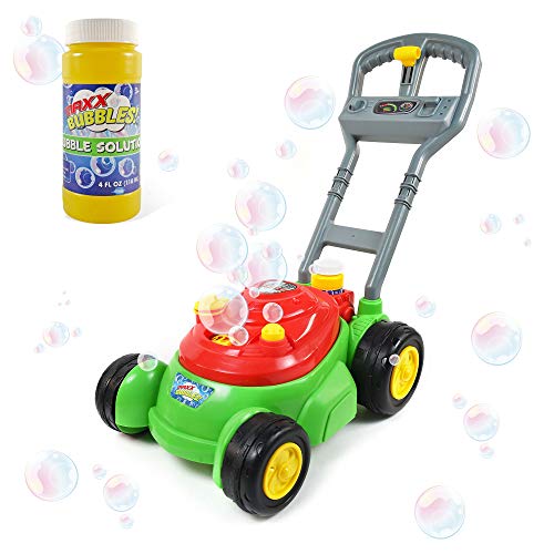Bubble-N-Go Deluxe Toy Bubble Lawn Mower with Bubble Solution Bubble-N-Go Deluxe Toy Bubble Lawn Mower with Bubble Solution